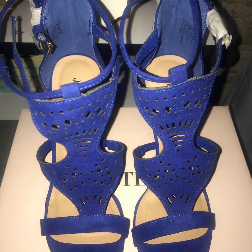 Strapy high heels
